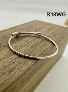 サンプル品　K18WG　18金ホワイトゴールド　3周ワイヤーリング　フリーサイズ 2026年最新】18金ワイヤーリングの人気アイテム - メルカリ