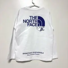 THE NORTH FACE ロングスリーブシレトコティー ホワイト 130