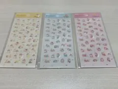 セリア デザインシール すくすく赤ちゃん ベビー 3枚 セット　amifa