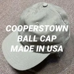新品 希少 COOPERSTOWN BALL CAP クーパーズタウン USA製のサムネイル