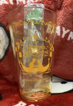 ディズニーシー　ラプンツェル タンブラー マドラー付き　スーベニア