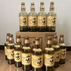 山崎12年の瓶　12本のサムネイル