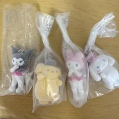 サンリオガチャ 足長 クロミ ポムポムプリン マイメロ シナモン