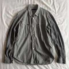 COMME des GARCONS HOMME 袖切替 チェックシャツ