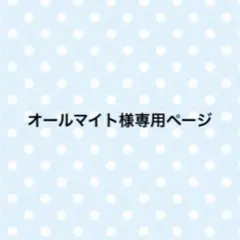 オールマイト様専用ページ