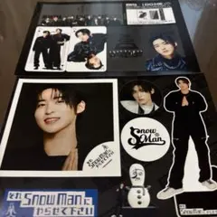 Snow Man 目黒蓮　ステッカーシール
