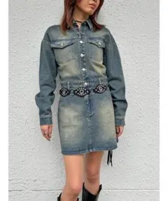 EGOIST デニムワンピース