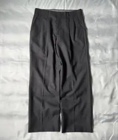 A19968 美品 08サーカス 23SS ビスコースウールイージーパンツ 黒5