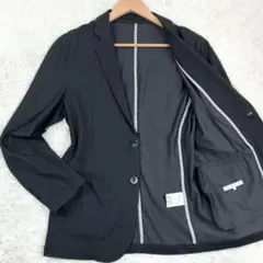 美品 ユナイテッドアローズ リネン パイピング アンコンジャケット M