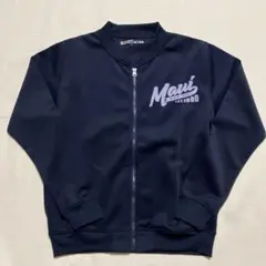 Maui & Sons ネイビー ジップアップジャケット　Mサイズ　肌触り良し