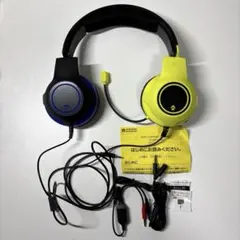 Hori スプラトゥーンデザイン　ゲーミングヘッドセット　ヘッドホン