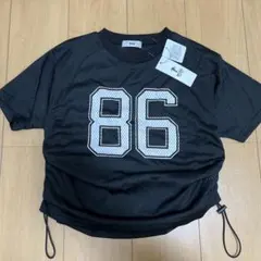 メッシュTシャツ ブラック WEGO