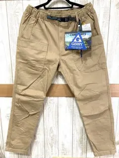 GERRY キャンプパンツ ベージュ ストレッチパンツ アウトドア カジュアル