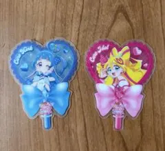 映画キミとアイドルプリキュア　うちわ型クリアカード