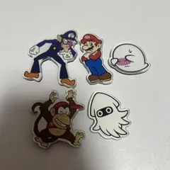 スーパーマリオ　キャラマグネッツ2 5点セット