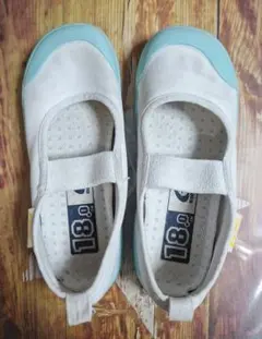 MOONSTAR ムーンスター 上履き ミント 18cm