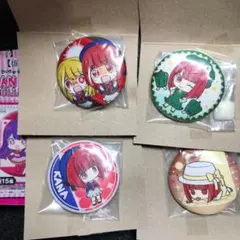 布製缶バッジ 推しの子 有馬かな 4点セット