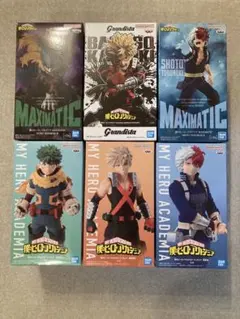 僕のヒーローアカデミア』フィギュア5体セット(緑谷&爆轟&轟&トガ