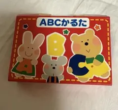 【箱の破れあり、他は美品】ABCかるた 知育玩具 カードゲーム