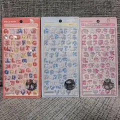 【正規品】ボンボンドロップシール　サンリオ文字　マイメロ　キティ　シナモン