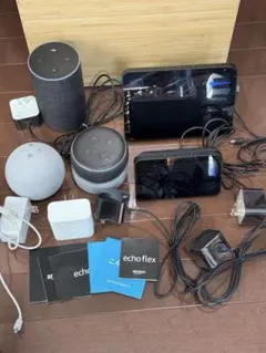 Amazon Echo 7台セット show5 show8 dot flex