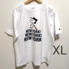 チャンピオン　XL　ショートスリーブ　Tシャツ　リバースウィーブ　白