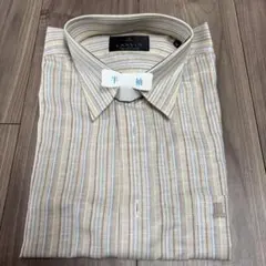 LANVIN COLLECTION 半袖シャツ ストライプ メンズ ベージュ系のサムネイル