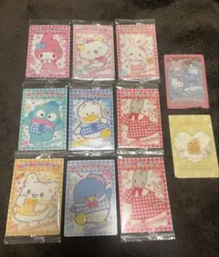 サンリオキャラクターズ ウエハース12 9枚セット おまけ付き