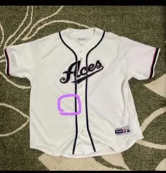 NIKE Braves 44 ベースボールシャツ MLB ハンクアーロン 青白L - メルカリ
