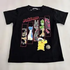 ポケモン Tシャツ 黒　半袖　110