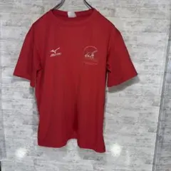 Mizuno ジュニアソフトボールカップ Tシャツ レッド