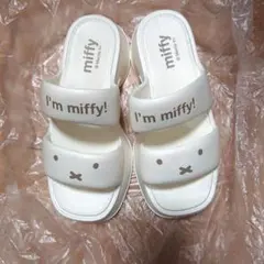 しまむら ミッフィー サンダル 厚底サンダル EVAサンダル