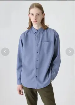 CLEL バルーン袖ルーズレギュラーカラーシャツ - メルカリ