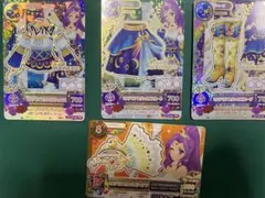 アイカツカード　ミステリアスヴァルゴコーデ　4枚セット