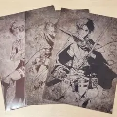 進撃の巨人 クリアファイル セブン コラボ