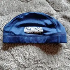 CENTRAL SPORTS 水泳帽 Lサイズ ネイビー　紺色帽子　紺色