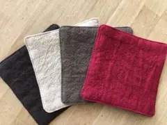 ハンドメイド　ポットマット　コースター　４枚セット　No.76