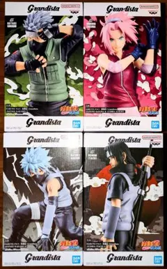 NARUTO　grandista　４種　イタチ　カカシ　サクラ