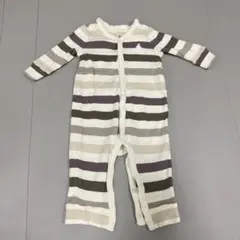 baby gap ストライプロンパース 3-6ヶ月