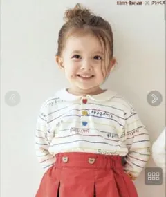 アプレレクール tiny bear×クレパス 2柄Tシャツのサムネイル