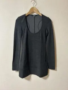 PATRIZIA PEPE トップス　長袖　チュニック　グレー　40sizeのサムネイル