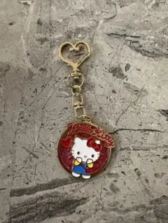 キラキラ透明メタルチャーム　ハローキティ