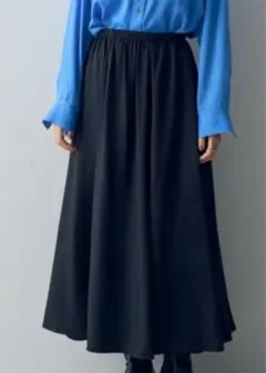 新品　YECCA VECCA ロングマーメイドスカート　チャコールグレーのサムネイル