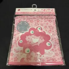関西万博 桜ミャクミャク 巾着袋 未使用品 ピンク 会場限定販売