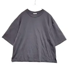 GU ジーユー　クルーネック オーバーサイズ Tシャツ　M