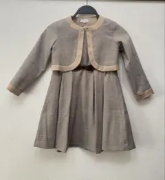 キャサリンコテージ　チェック柄ワンピース＆ジャケット 120 入学式