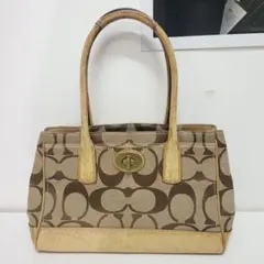 COACH コーチ シグネチャー ハンドバッグ