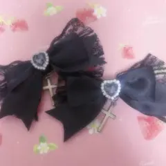 地雷系 ヘアクリップのサムネイル