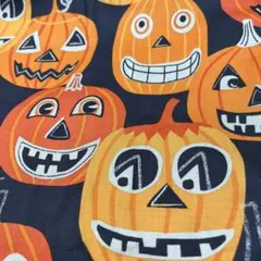 アレキサンダーヘンリー　usaコットン ハロウィン　パンプキンのサムネイル