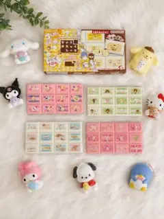 サンリオ ちょこぶろっくシール 4個セットのサムネイル